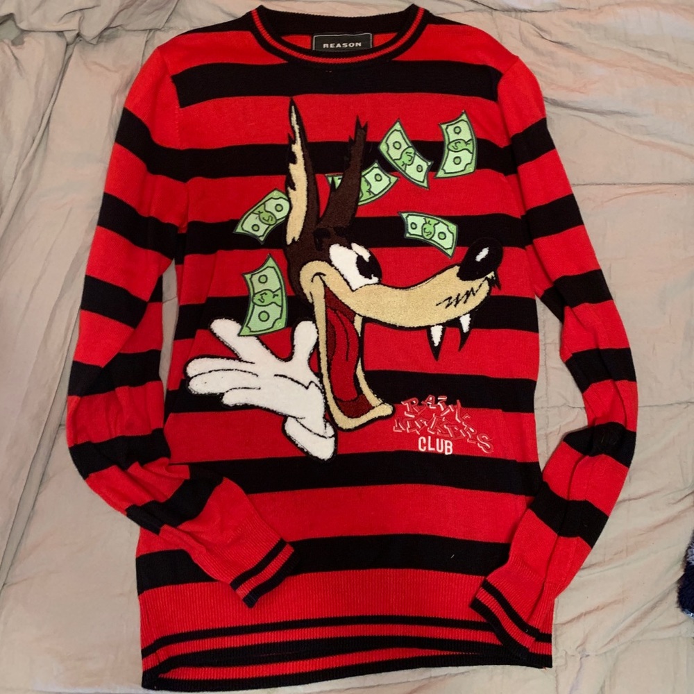 Wiley Coyote Money Crewneck